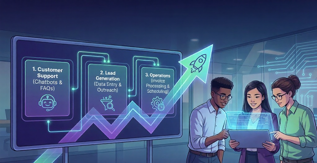 AI Automation for Fast-Scaling Startups: What to Automate First