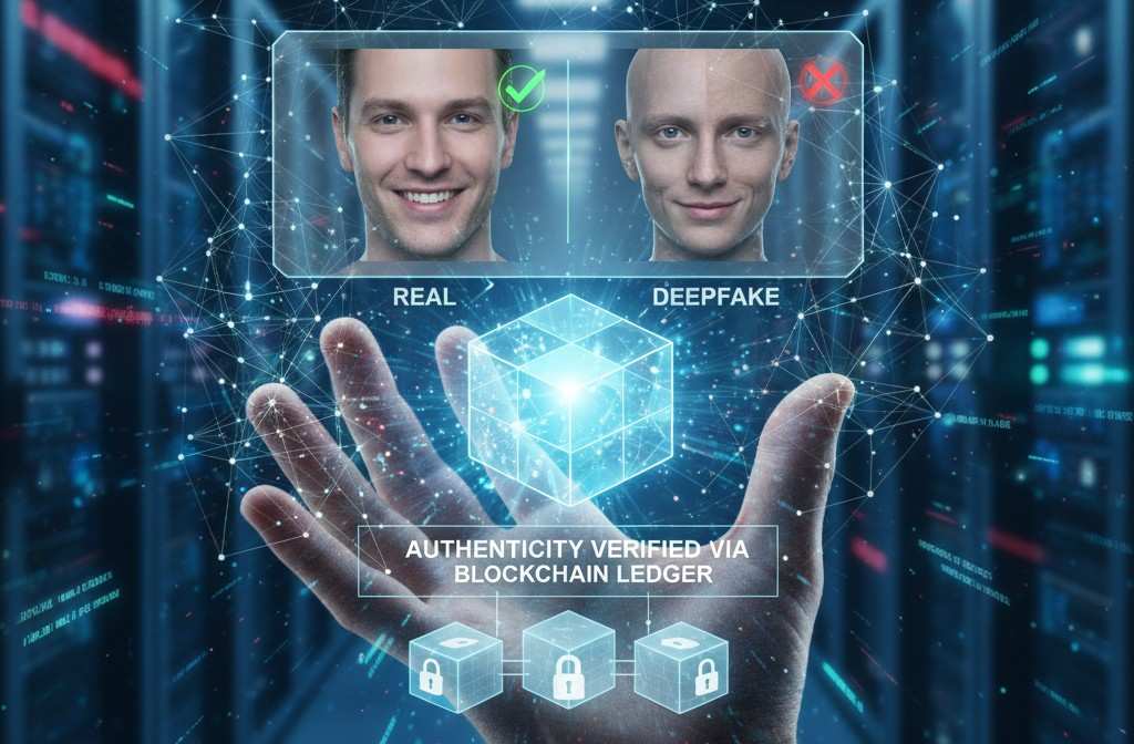 Blockchain: The Guardian of Truth in a Deepfake Era